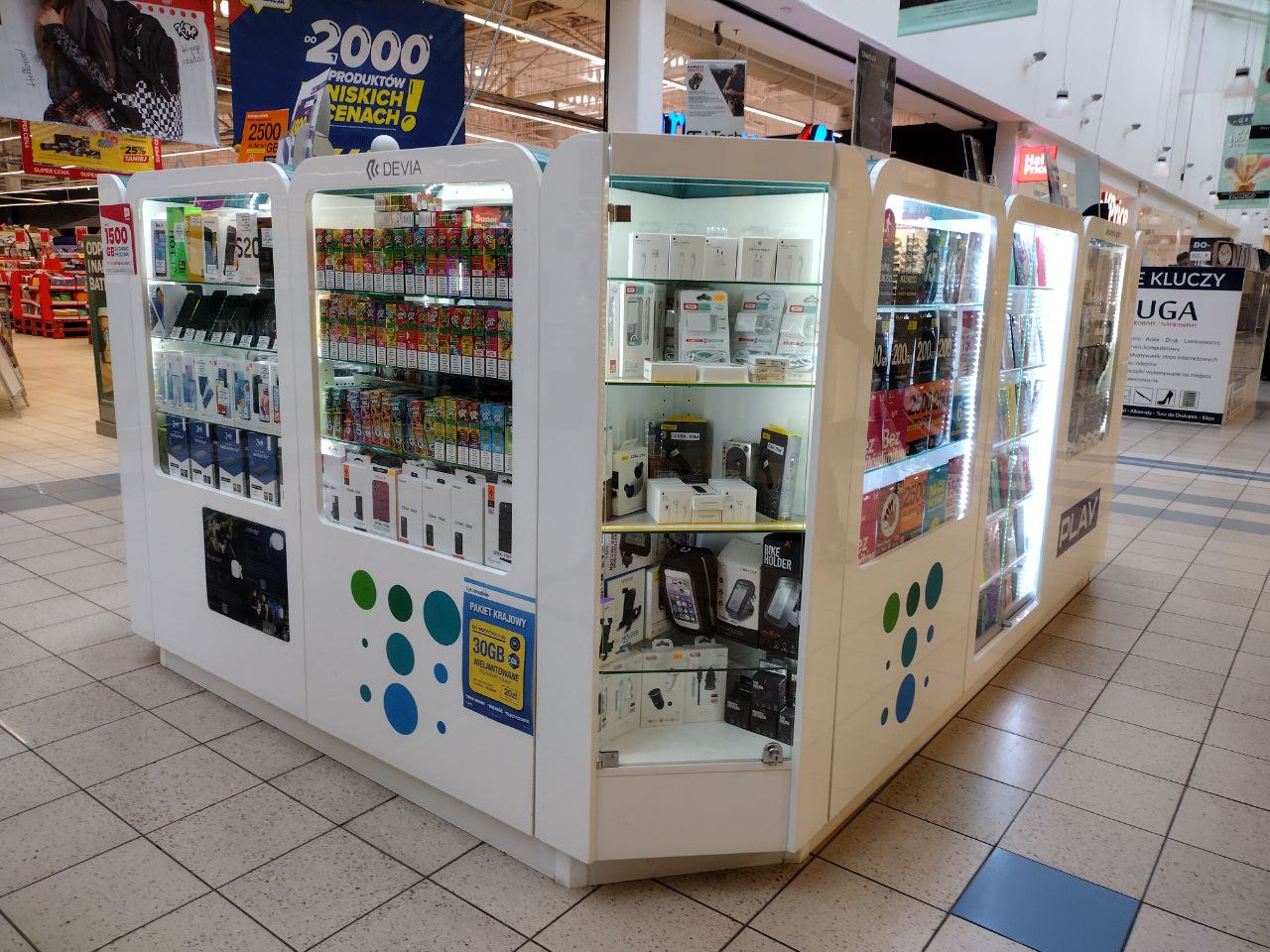 Atrium Plejada - Teletorium wyspa 3